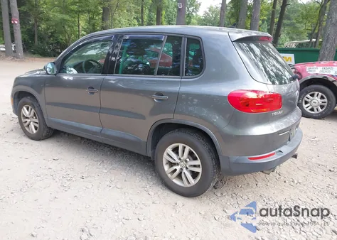 2012 Volkswagen Tiguan Le из США, поврежденный, VIN WVGAV7AX5CW005251